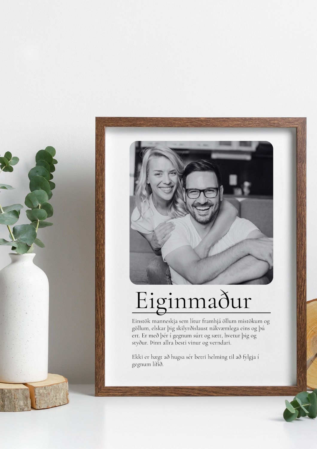 Elsku Eiginmaður minn - með mynd.