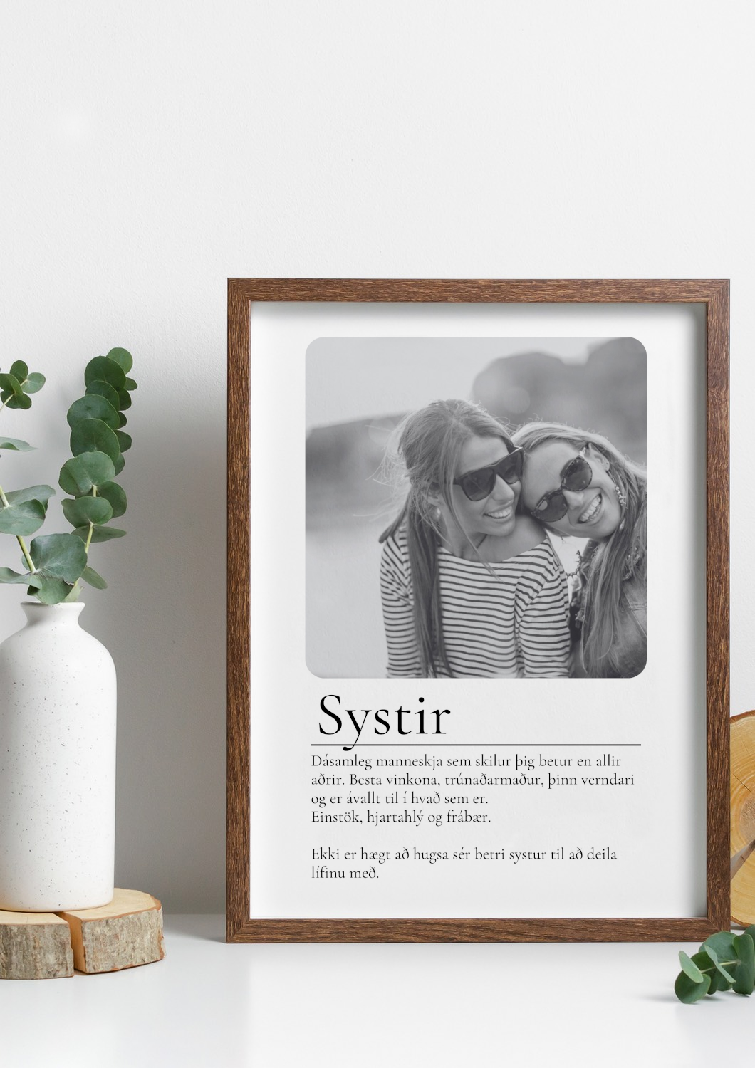 Elsku systir - með mynd