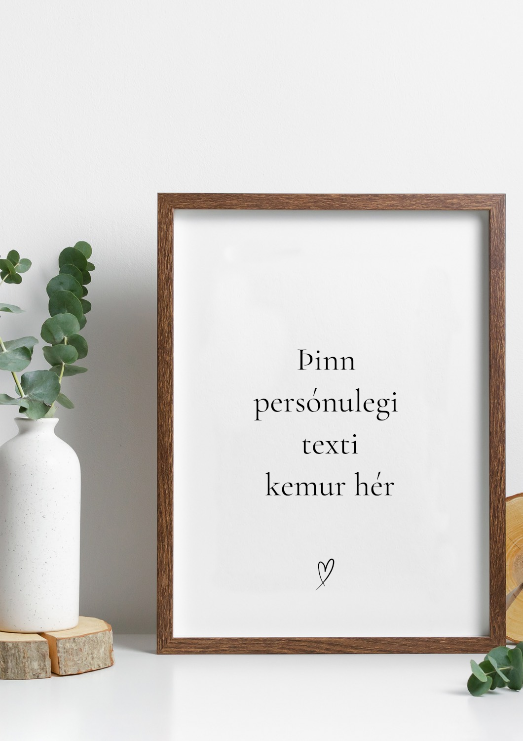 Þinn persónulegi texti